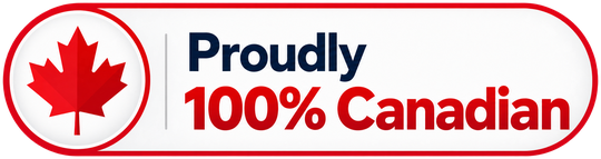 Proudly 100% Canadian